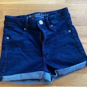 American Eagle High-Waisted Denim Shorts